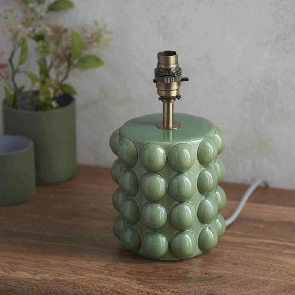 Bobbin Table Lamp Moss Green