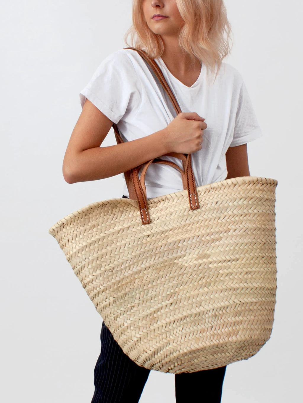 Parisienne Shopper Basket Bag