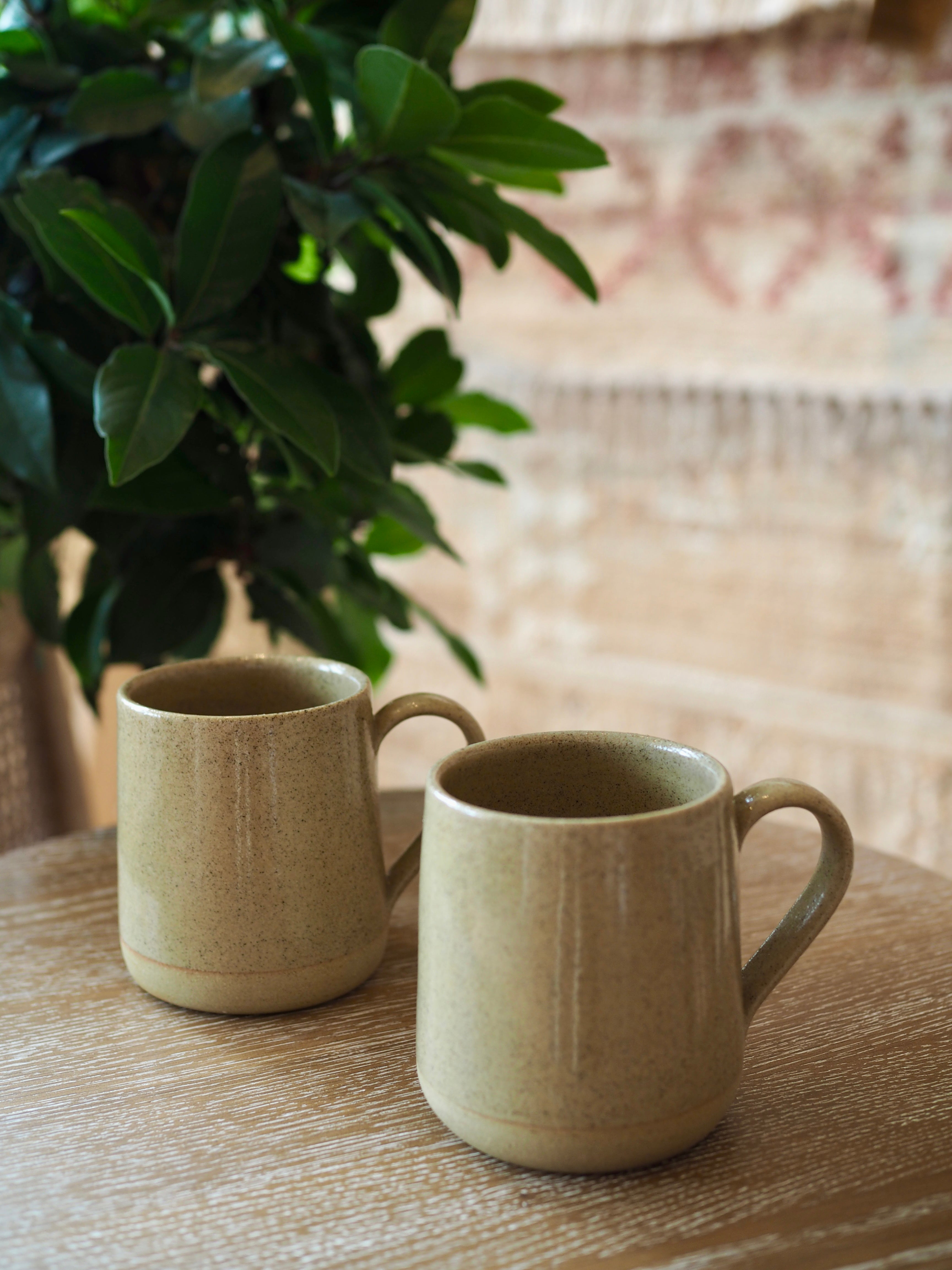 Cohen & Co. Americano Coffee Mug - Tan
