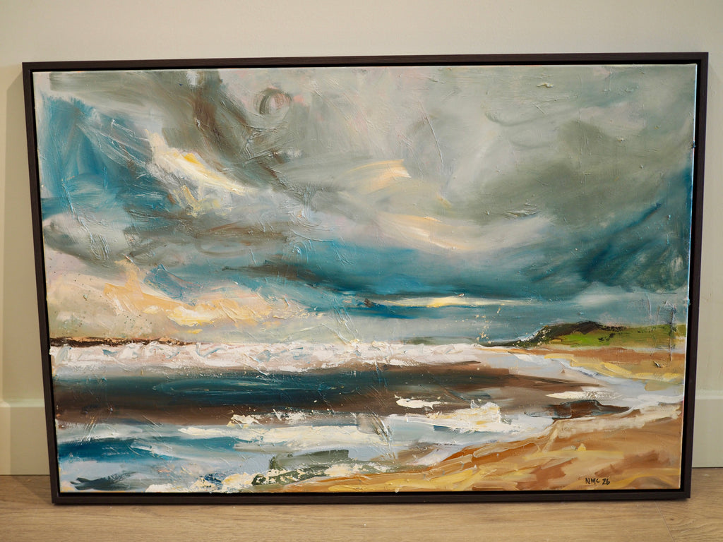 ‘Letting the Noise Pass’, Portrush - Oil on Canvas, Niamh McConaghy