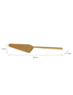 Brompton Cake Slice Antique Brass