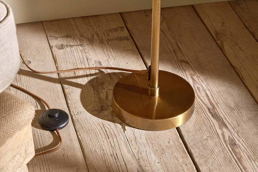 Chapda Brass Floor Lamp