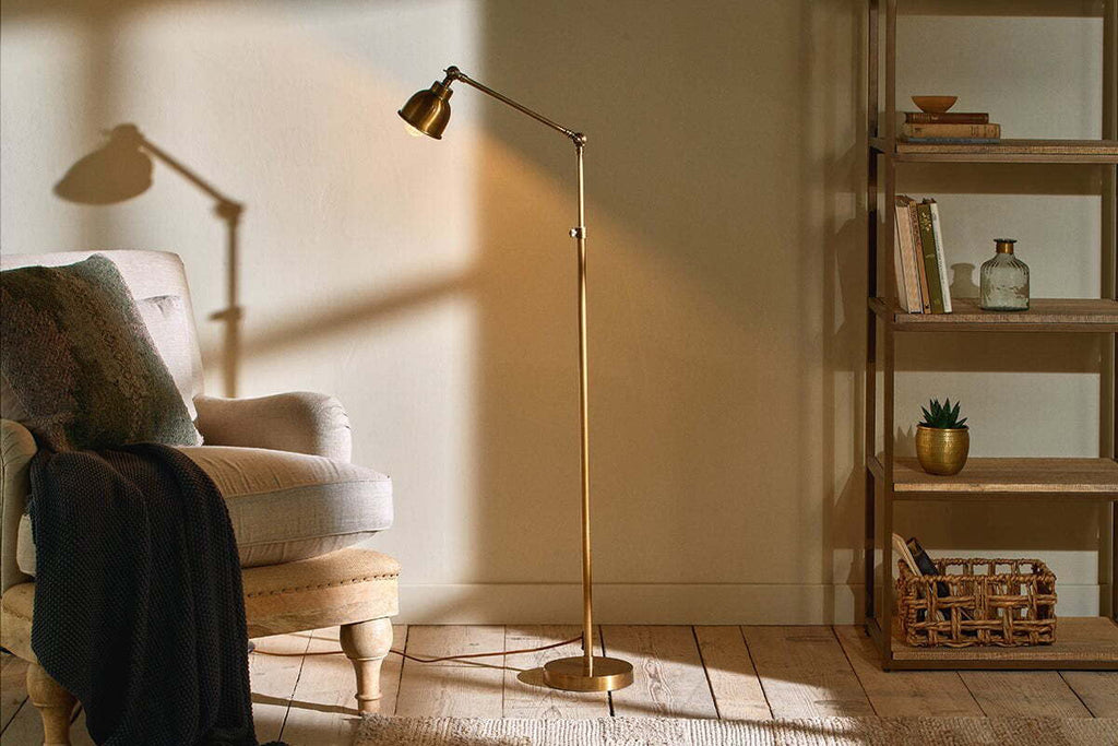 Chapda Brass Floor Lamp