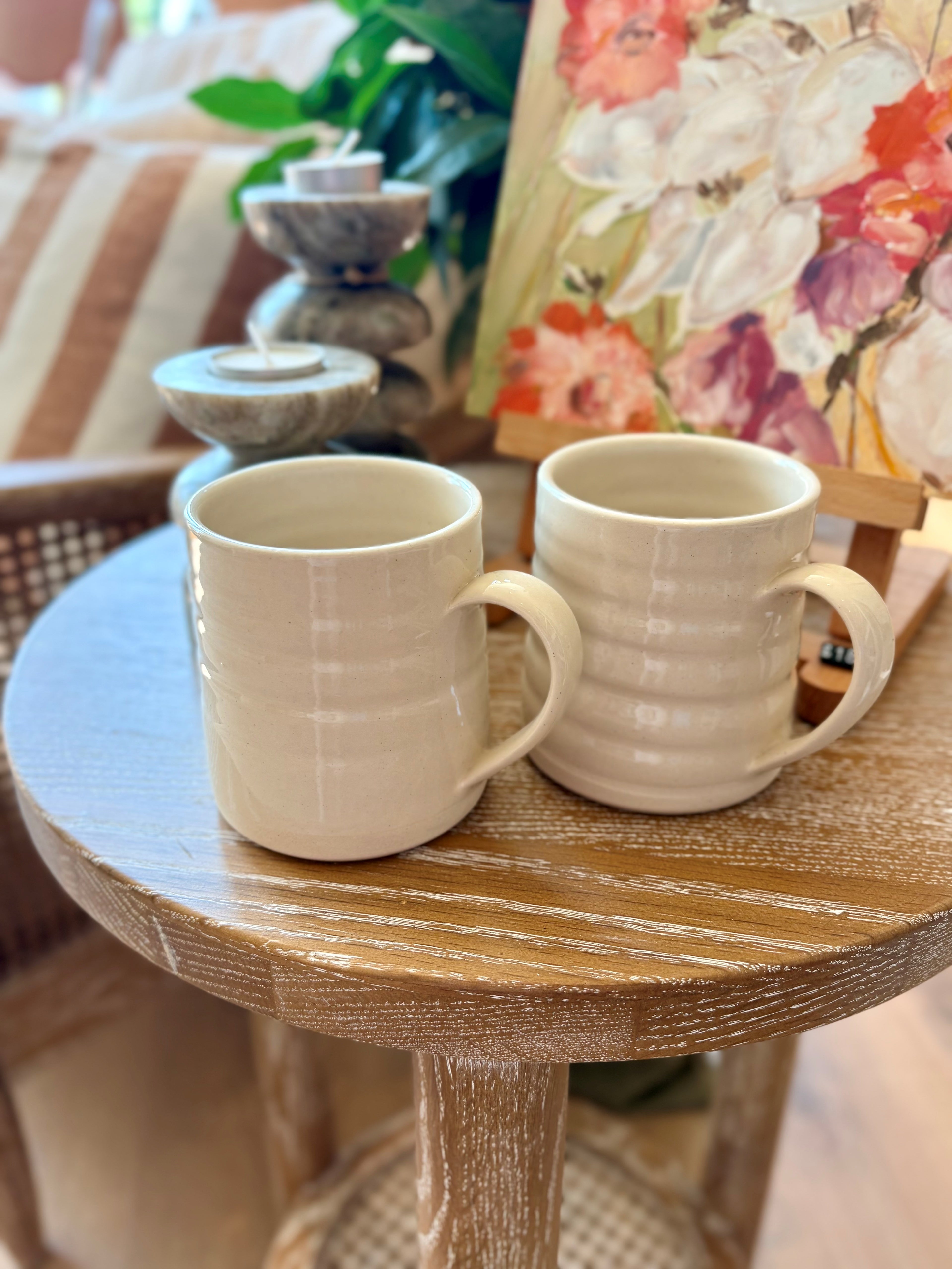 Cohen & Co. Americano Coffee Mug - Cream