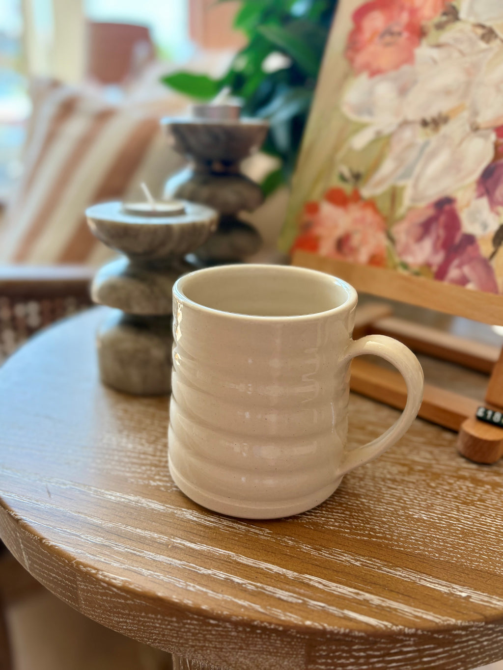 Cohen & Co. Americano Coffee Mug - Cream
