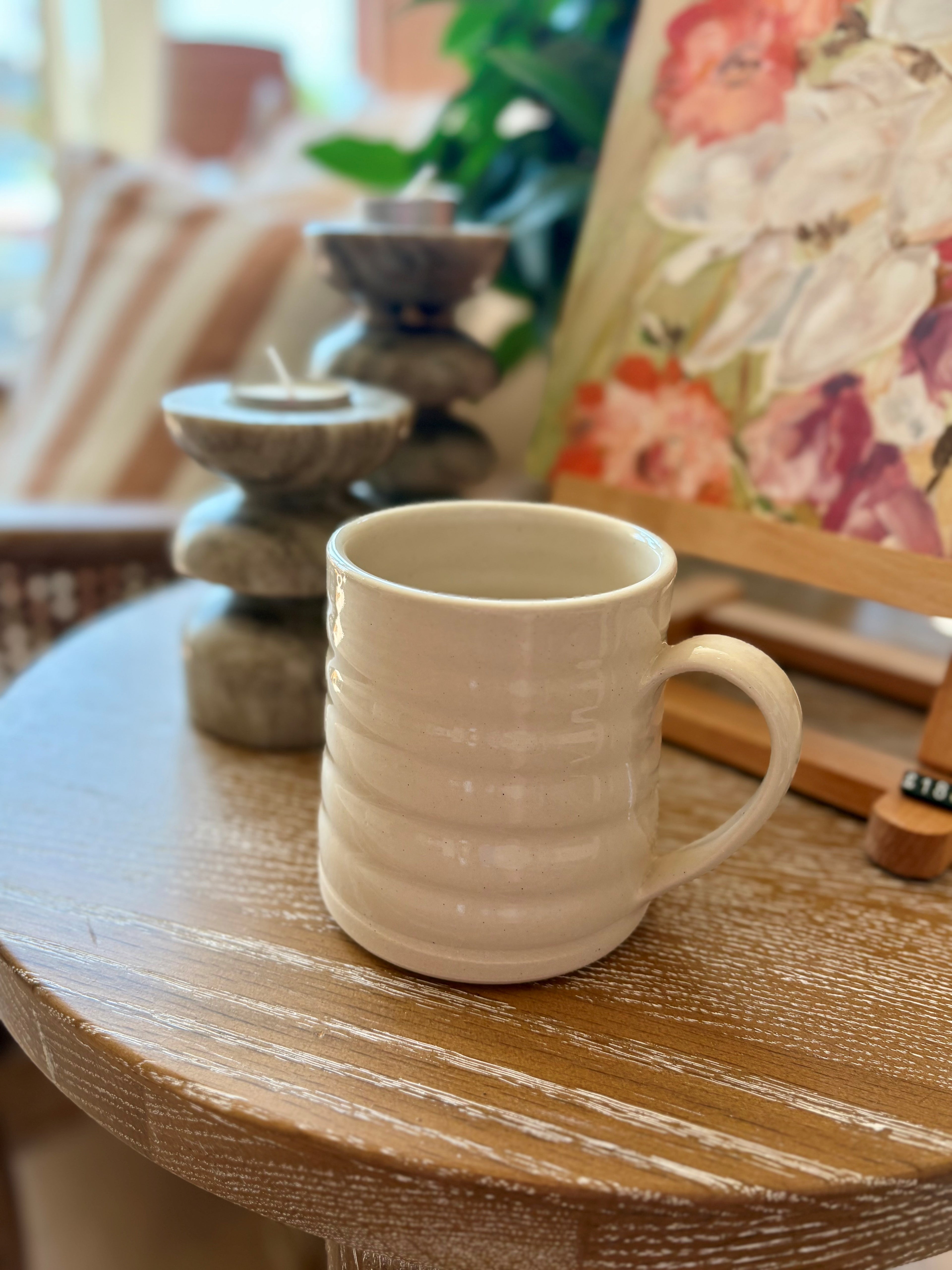 Cohen & Co. Americano Coffee Mug - Cream
