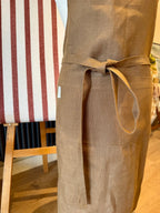 Cohen & Co. Belfast Linen Apron - Turf, Tieback