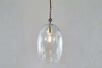 Otoro Recycled Glass Pendant - Large Oval