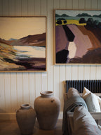 Velvet Fields - Oil on Canvas, Maud McArthur