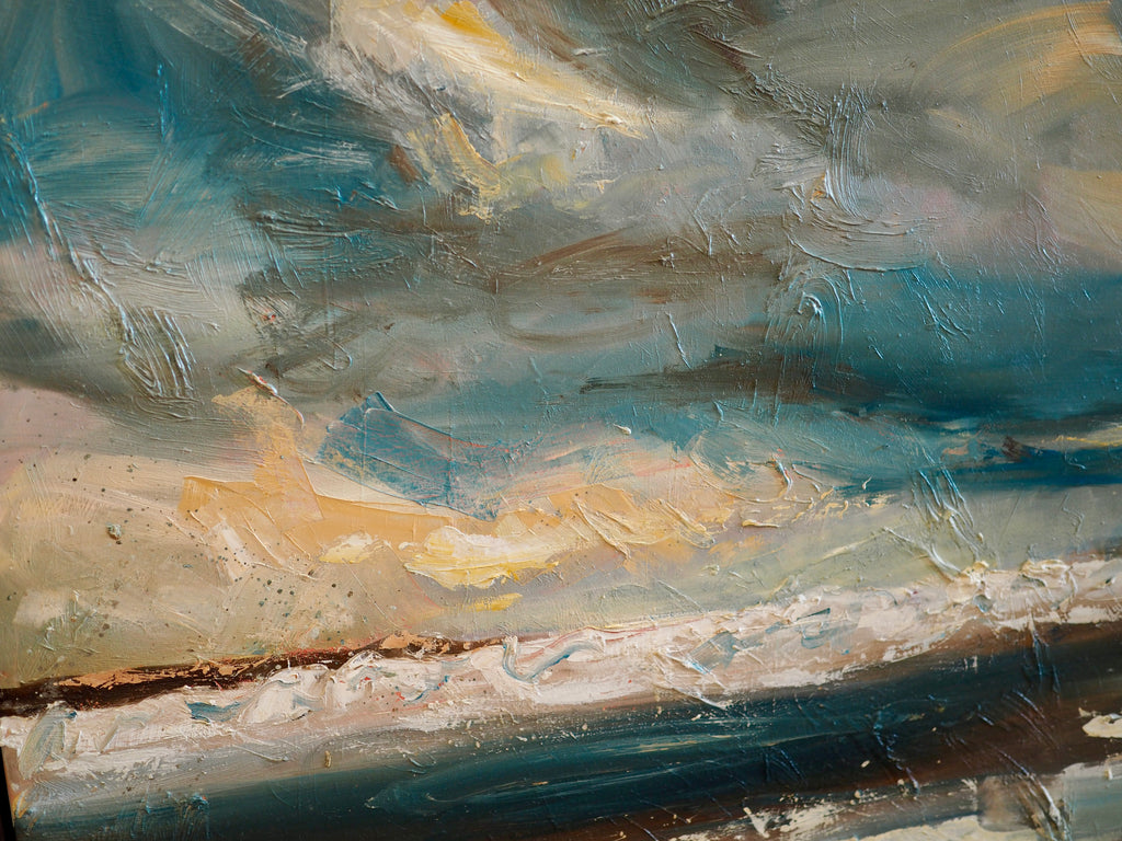 ‘Letting the Noise Pass’, Portrush - Oil on Canvas, Niamh McConaghy