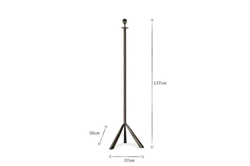 Sahhil Floor Lamp - Antique Bronze