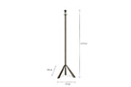 Sahhil Floor Lamp - Antique Bronze