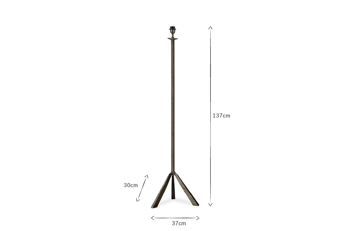 Sahhil Floor Lamp - Antique Bronze