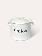 Enamel Onion Store - White