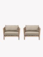 Porthallow Arm Chairs - Pair