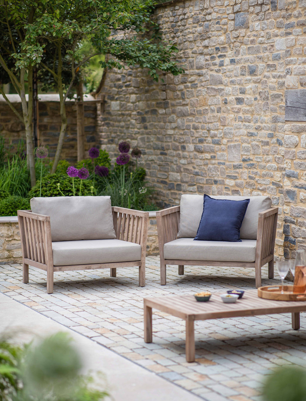 Porthallow Arm Chairs - Pair