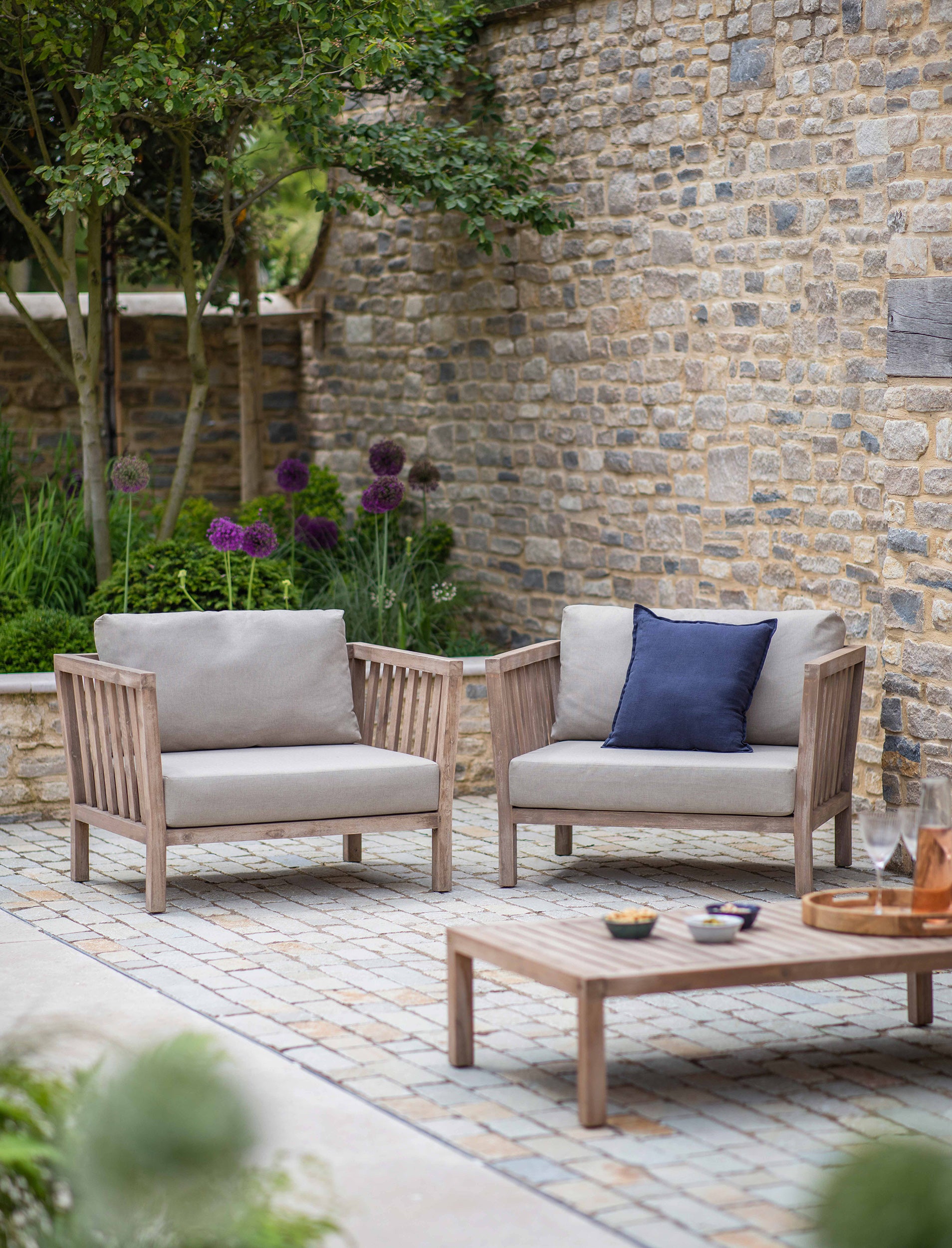 Porthallow Arm Chairs - Pair