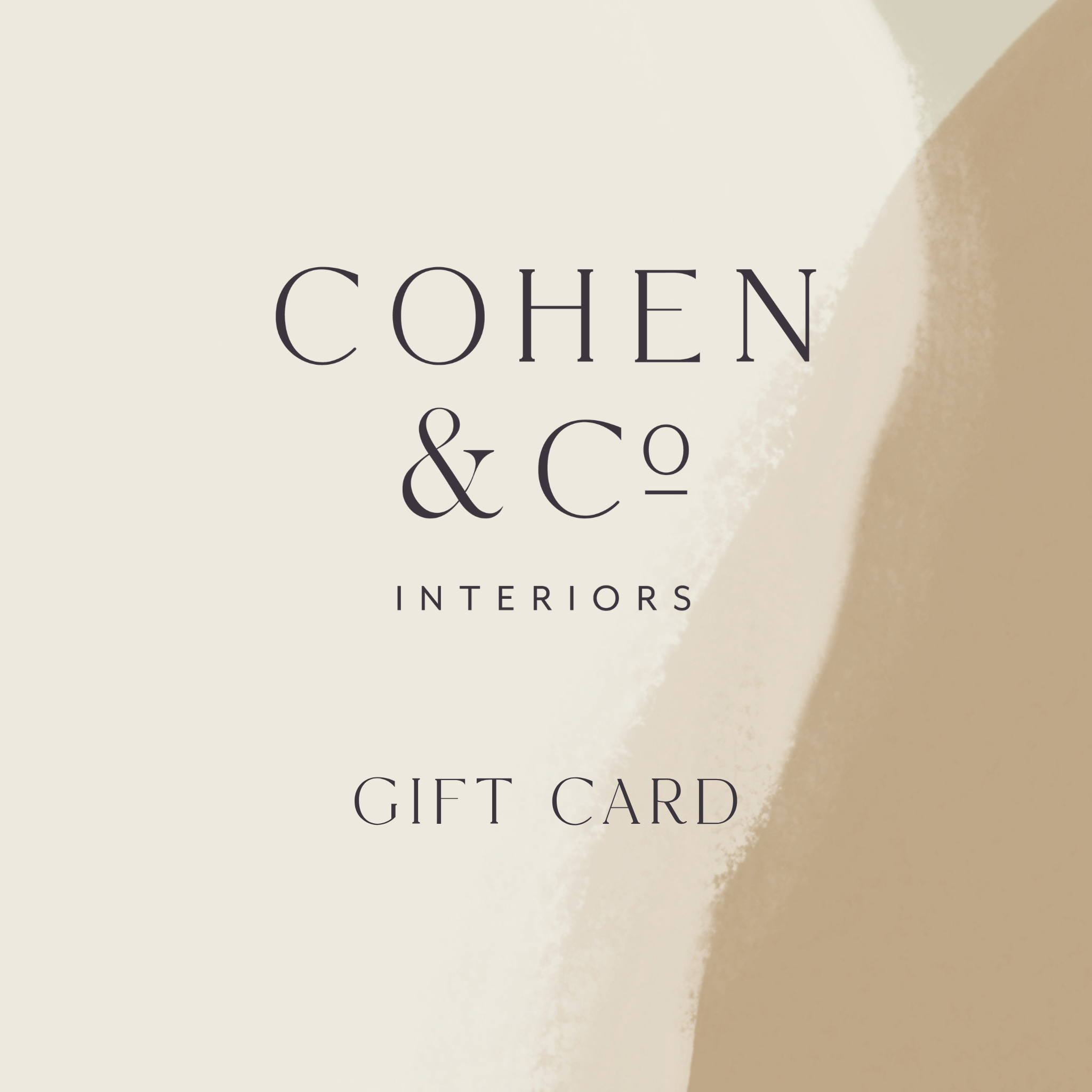 Cohen & Co Gift Card