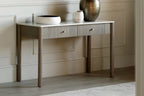 Maude Mango Wood and Marble Console