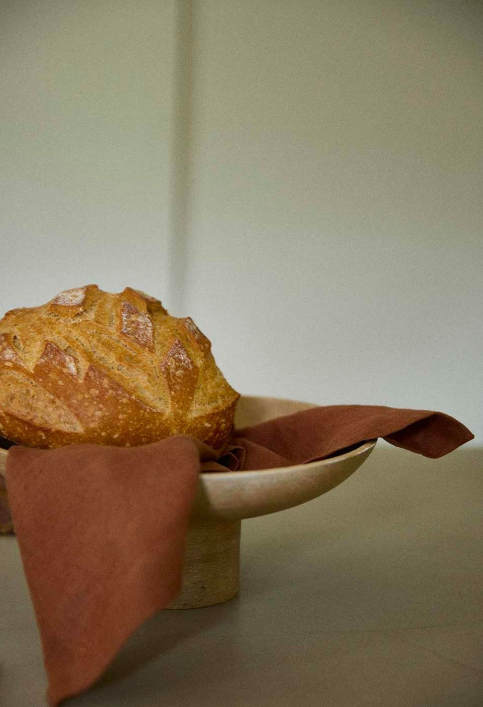 Gabrielle Moka Linen Napkins
