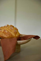 Gabrielle Moka Linen Napkins
