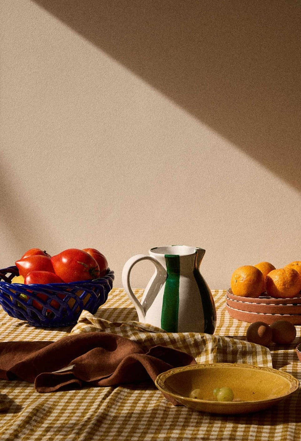 Gabrielle Moka Linen Napkins