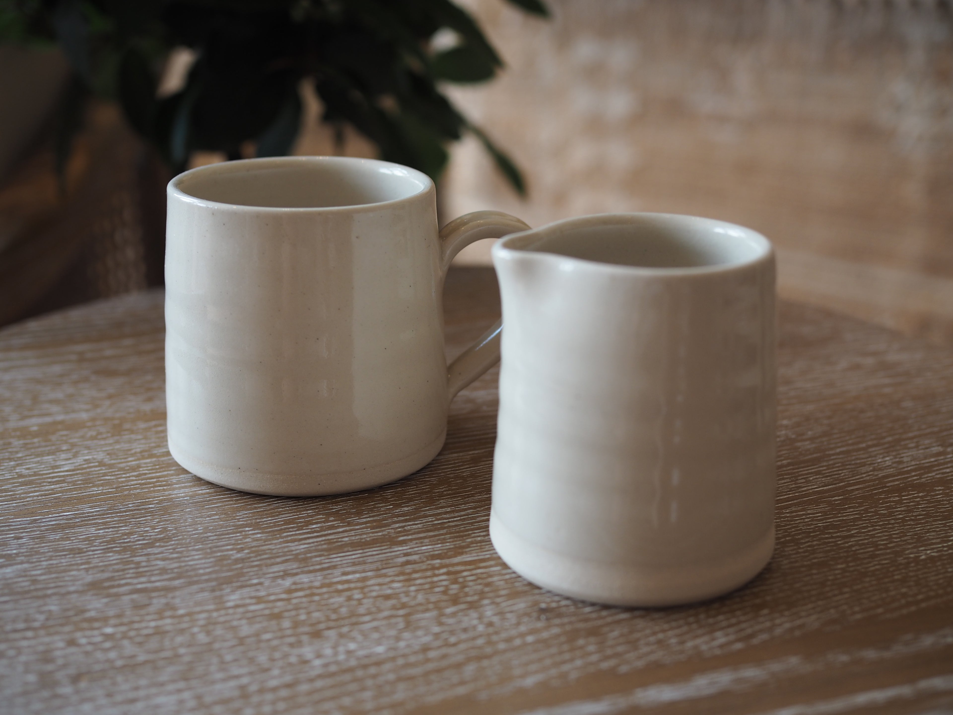 Cohen & Co. Small Coffee Mug - Cream
