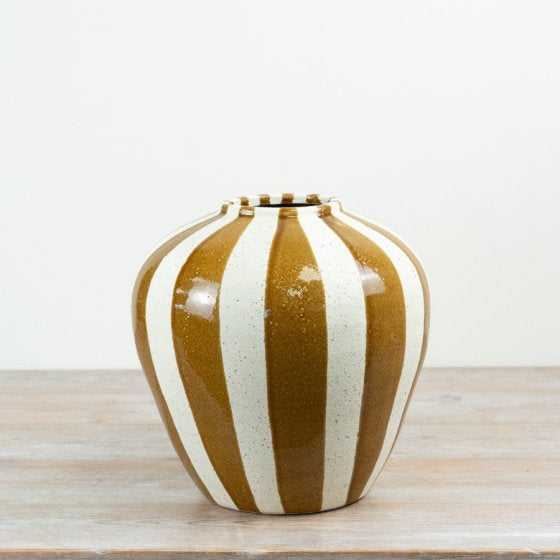 Margot Striped Vase