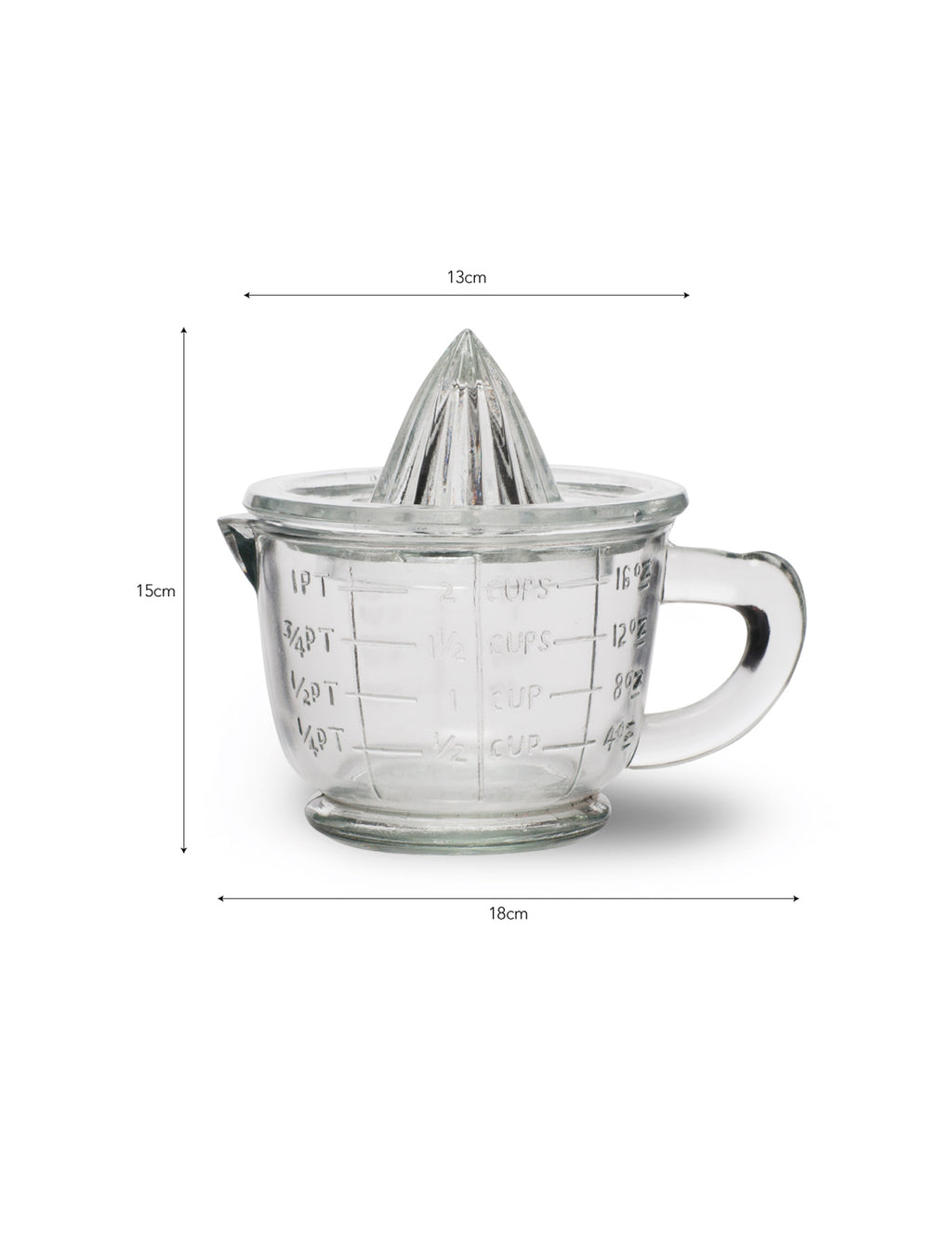 Glass Juicer with Jug