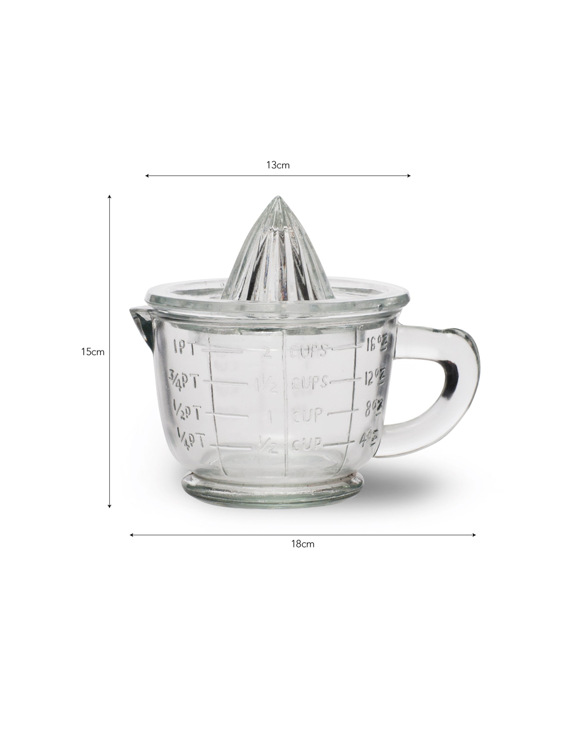 Glass Juicer with Jug