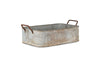 Japos Outdoor Planter Tray - Aged Zinc