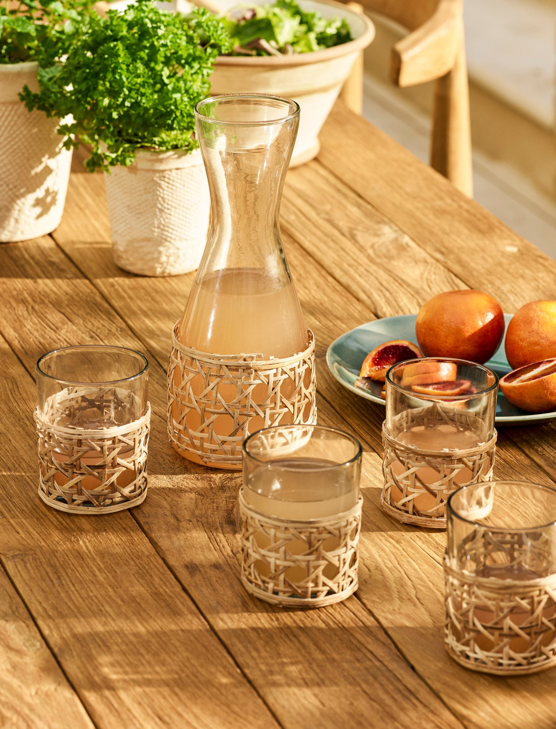 Leafield Woven Carafe