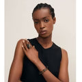 BRANCH - Brown Natural Rectangle Buffalo Horn Link Bracelet
