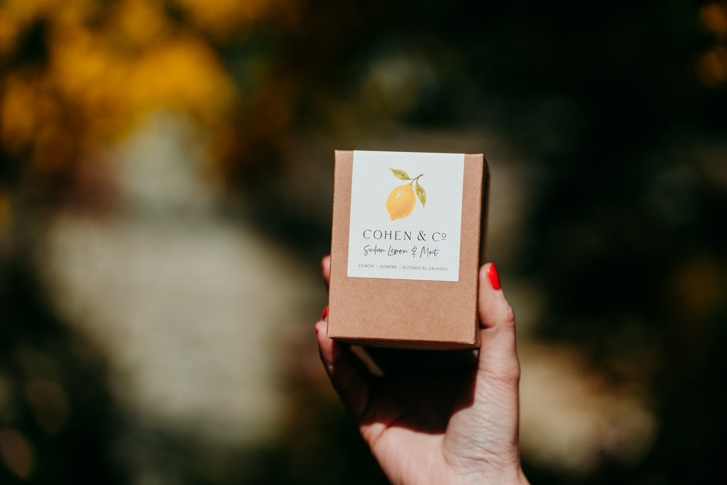 Cohen & Co Sicilian Lemon & Mint Candle