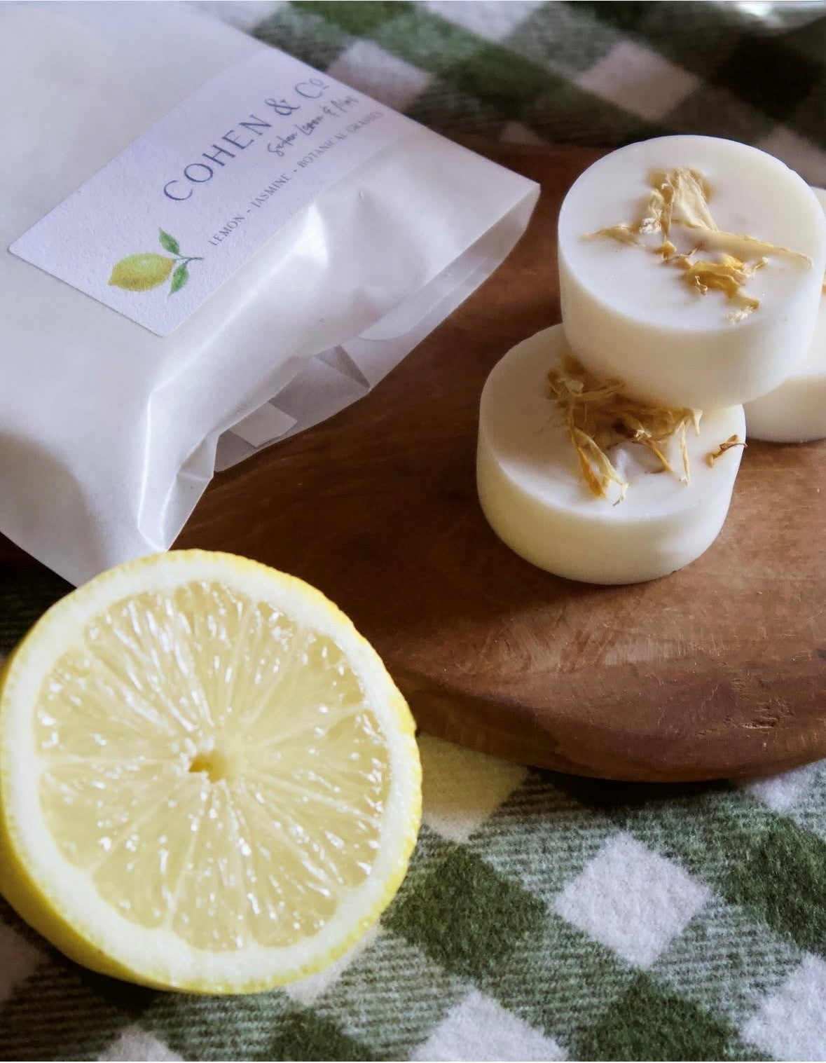 Cohen & Co Sicilian Lemon & Mint Wax Melts