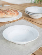 Overton Bowls - Ceramic, White, Set of 4