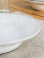 Overton Bowls - Ceramic, White, Set of 4