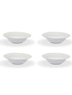 Overton Bowls - Ceramic, White, Set of 4