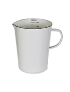 Enamel Measuring Jug - White