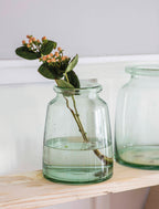 Pickle Jar Glass Vase - Medium