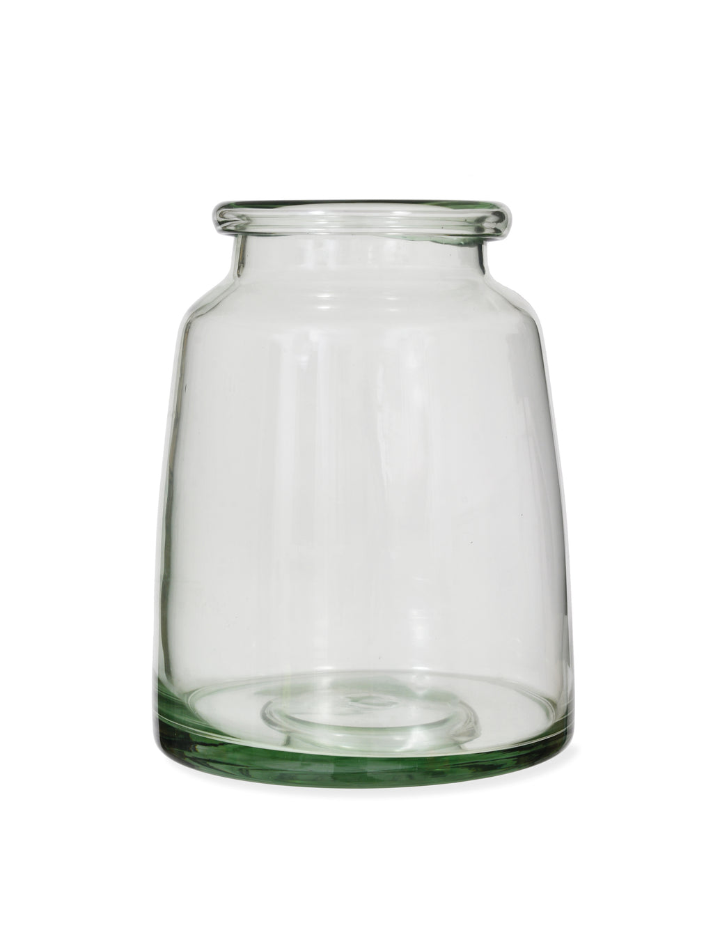 Pickle Jar Glass Vase - Medium