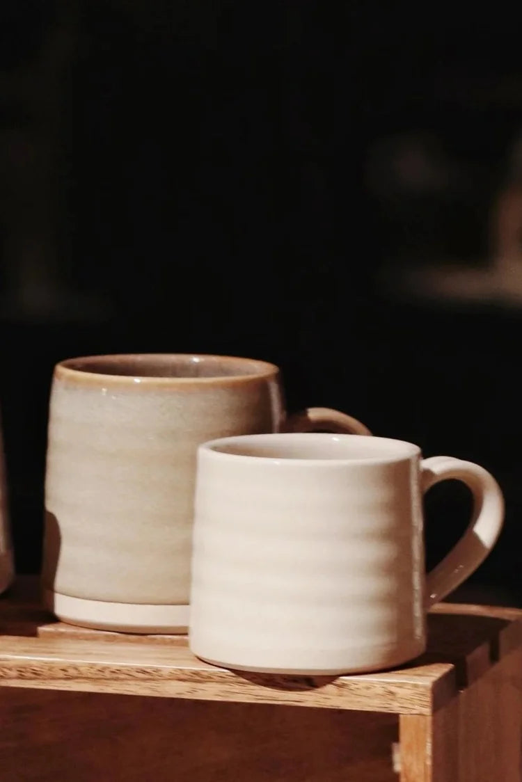 Cohen & Co. Americano Coffee Mug - Cream