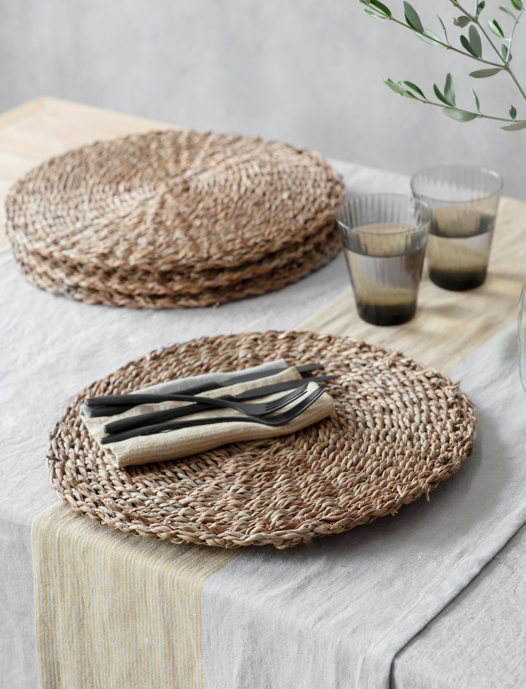 Woven Seagrass Placemats - Set of 4
