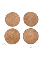 Woven Seagrass Placemats - Set of 4