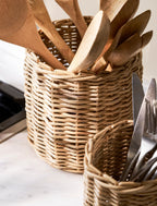 Preston Utensil Pot - Seagrass, Natural, Set of 2