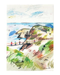 Carrick-a-Rede Rope Bridge Print - Lauren Kelso