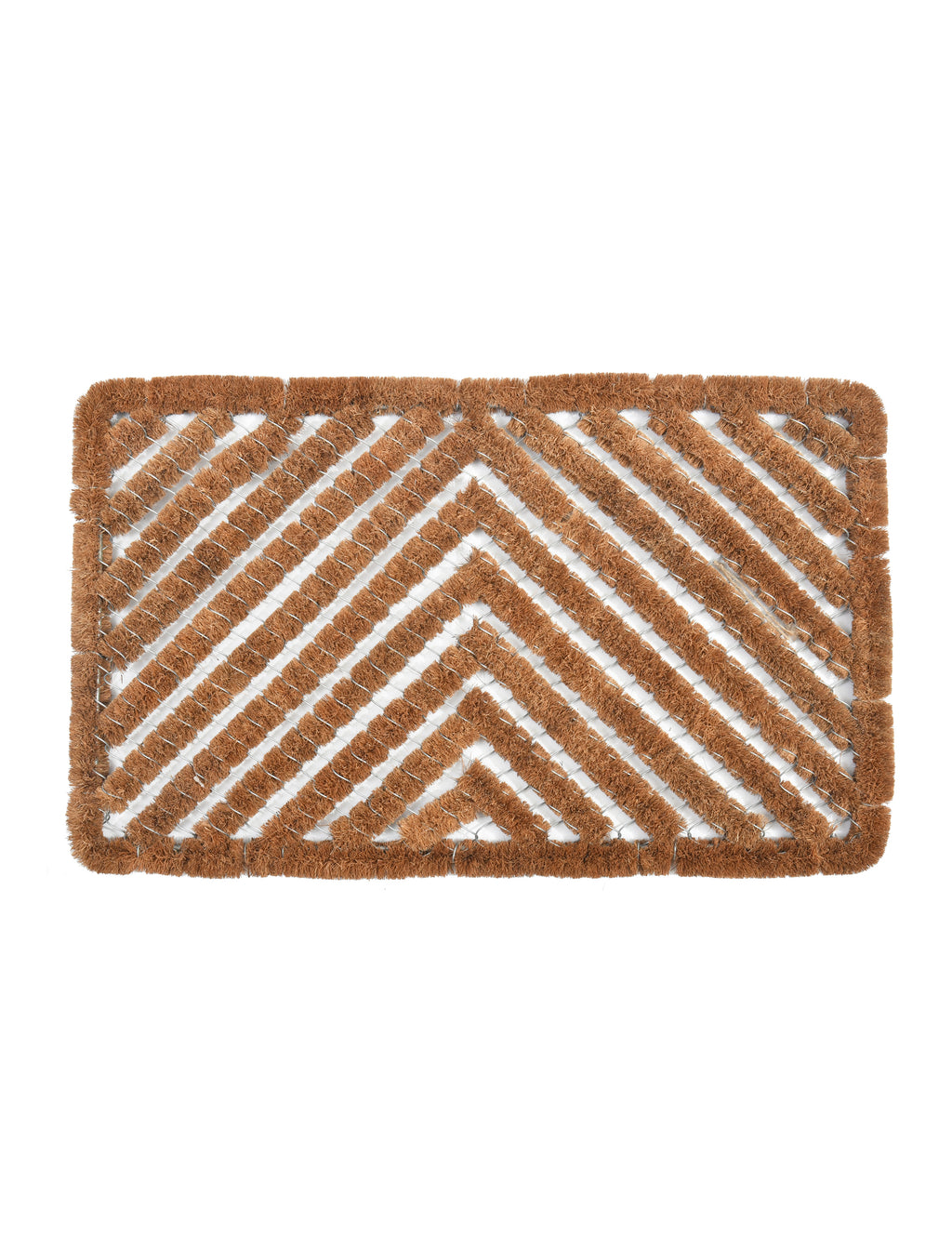 Wire Scraper Doormat - Natural