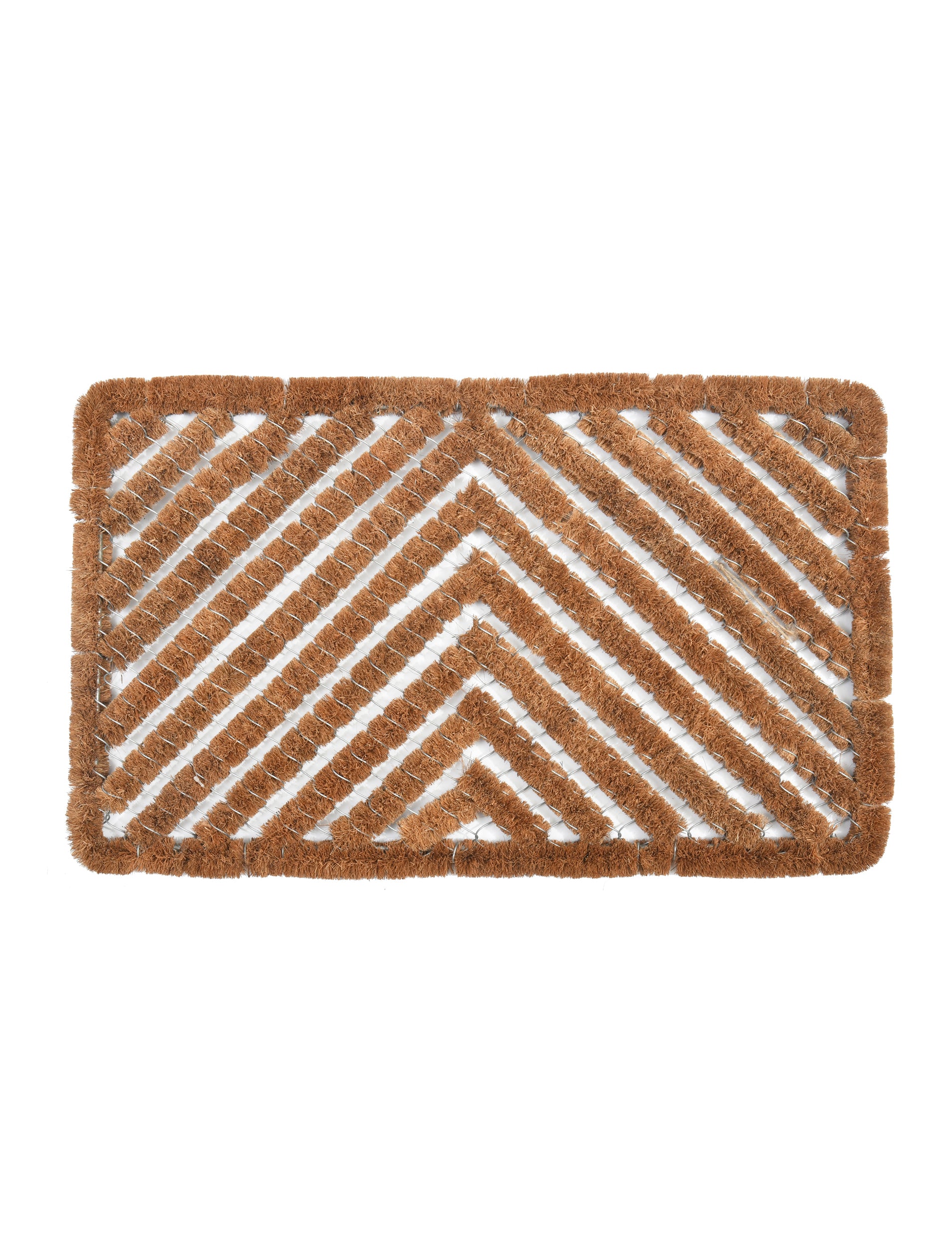 Wire Scraper Doormat - Natural