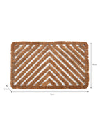 Wire Scraper Doormat - Natural