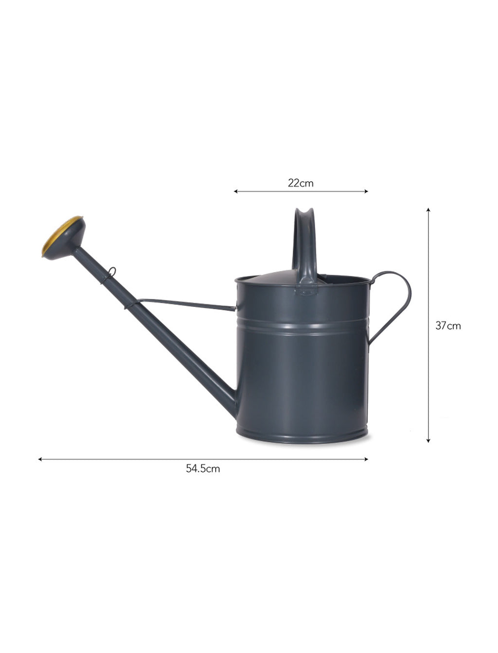 Classic Watering Can 10L - Charcoal